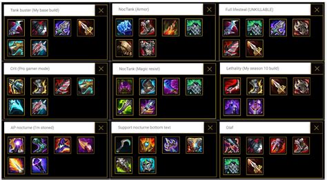 build nocturne